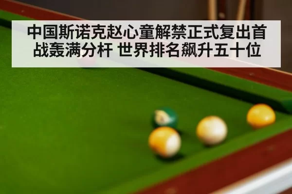 snooker table close up